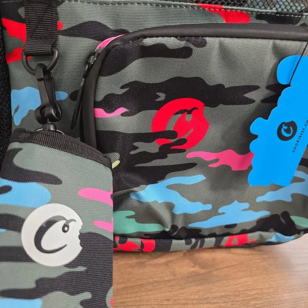 Cookies Escobar Smell Proof Backpack, Green Camo NWT